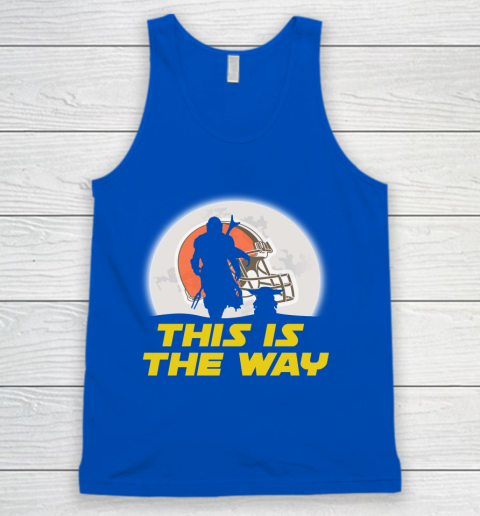 Cleveland Browns NFL Football Star Wars Yoda And Mandalorian This Is The Way Tank Top 4