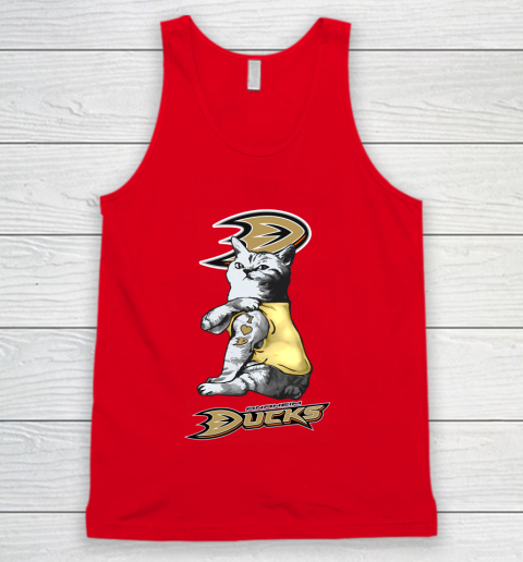 NHL My Cat Loves Anaheim Ducks Hockey Tank Top 5