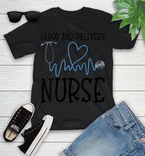 Nurse Shirt Womens Cute RN Labor and Delivery Registered Nurse NP Work Gift Shirt Youth T-Shirt