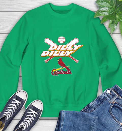 MLB St.Louis Cardinals Dilly Dilly Baseball Sports Sweatshirt 6