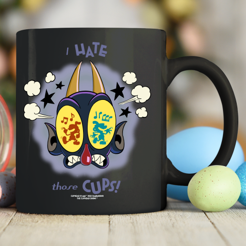 The Cuphead Show Shirt The Devil I Hate Those Cups Ceramic Mug 11oz