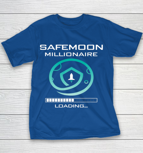 Funny Safemoon Millionaire Crypto Youth T-Shirt 6