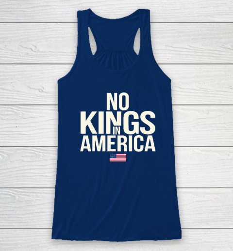 No Kings In America Racerback Tank 4