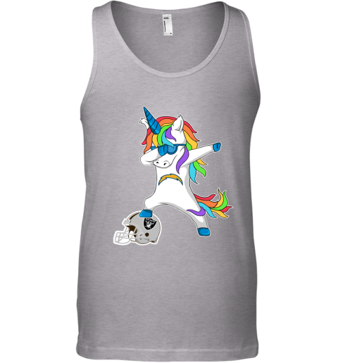 Football Dabbing Unicorn Steps On Helmet Los Angeles Chargers Tank Top