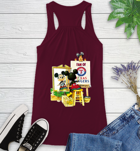 MLB Baseball Texas Rangers Mickey Drawing Shirt 38
