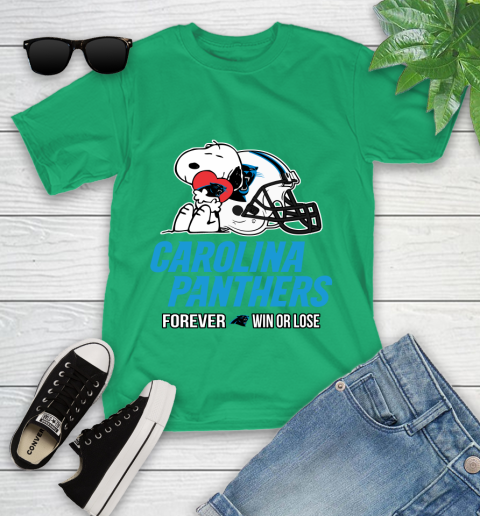 NFL The Peanuts Movie Snoopy Forever Win Or Lose Football Carolina Panthers 108