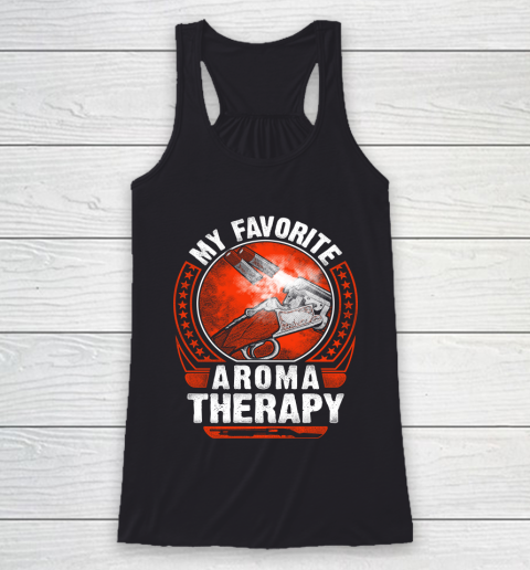 Veteran Shirt Gun Control Aroma Therapy Racerback Tank