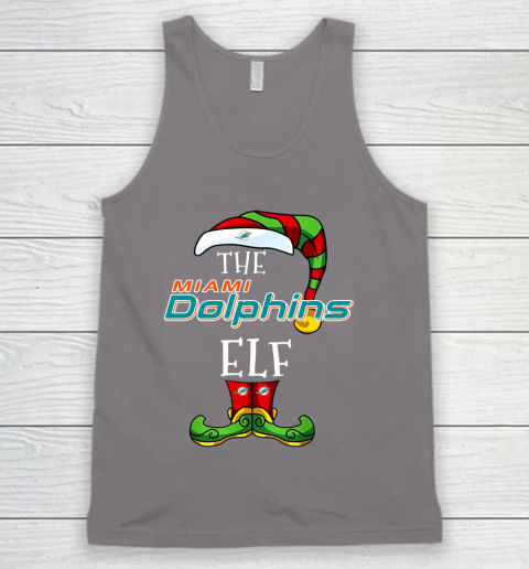 Miami Dolphins Christmas ELF Funny NFL Tank Top 6