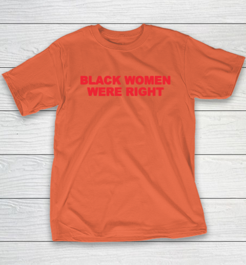 Black Women Wear Right Youth T-Shirt 2