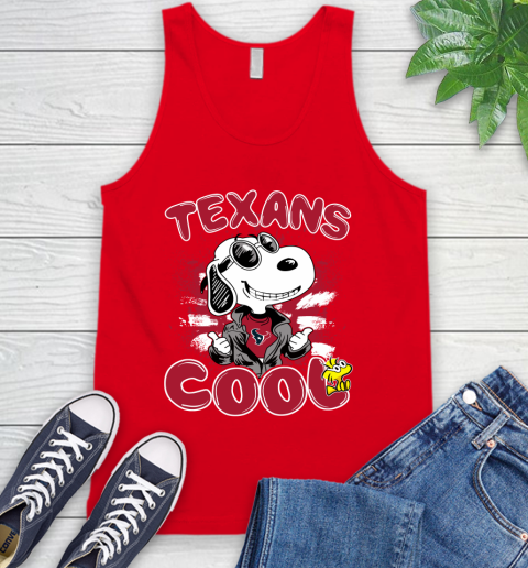 NFL Football Houston Texans Cool Snoopy Shirt Tank Top 5