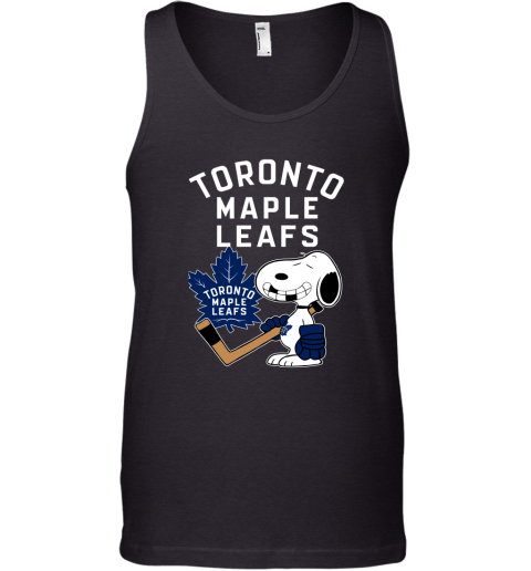 Toronto Maple Leafs Ice Hockey Broken Teeth Snoopy NHL Tank Top
