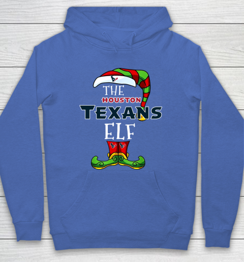 Houston Texans Christmas ELF Funny NFL Hoodie 6