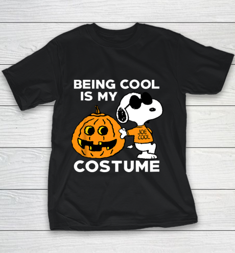 Peanuts Snoopy Cool Halloween Costume Youth T-Shirt