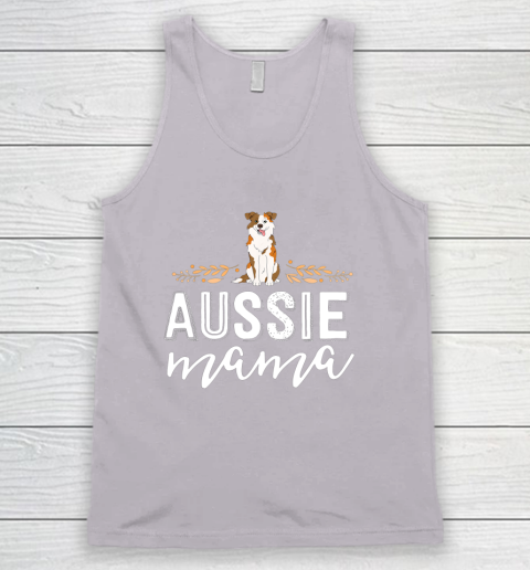 Dog Mom Shirt Aussie Mama Dog Mom Shirt For Women Australian Shepherd Tank Top 3