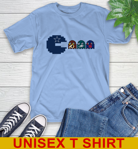 Dallas Cowboy NFL Football Pac Man Champion T-Shirt 11