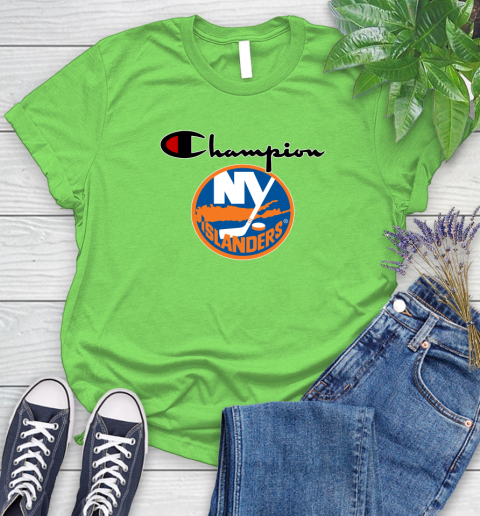 NHL Hockey New York Islanders Champion Shirt Women's T-Shirt 7