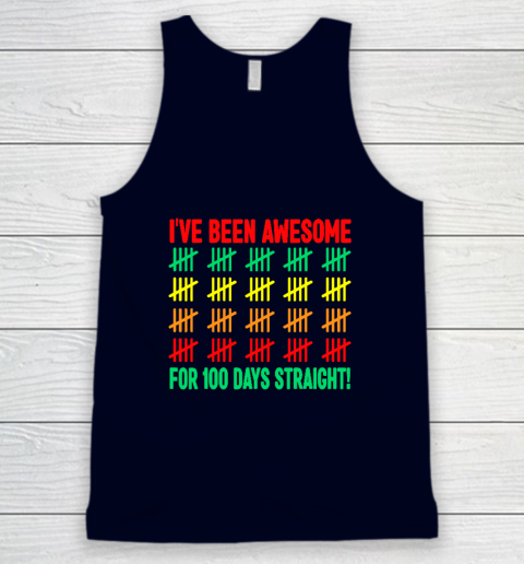 100 Days of School Shirt Kids 100th Day of School Tank Top 2