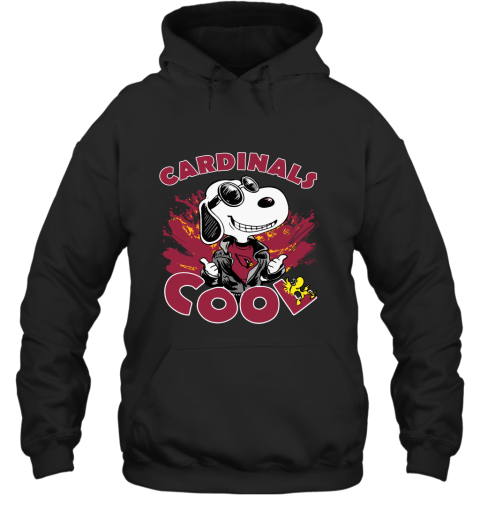 Arizona Cardinals Snoopy Joe Cool We're Awesome Hoodie