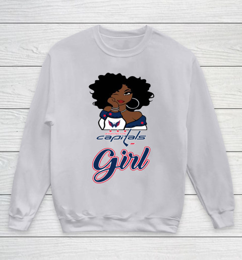 Washington Capitals Girl NHL Youth Sweatshirt 4