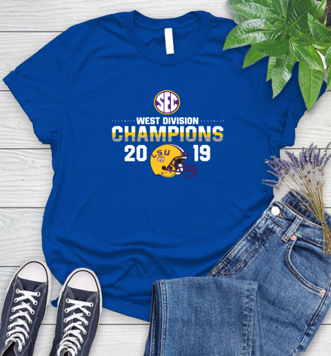 Awesome LSU Tigers West Division Champion 2019 Shirt 91