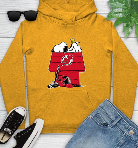 New York Islanders NHL Hockey Snoopy Woodstock The Peanuts Movie (2) Youth Hoodie 3