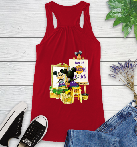 NBA Basketball Los Angeles Lakers Mickey Drawing Shirt 40 NBA Basketball Los Angeles Lakers Mickey Drawing Shirt - Image 40