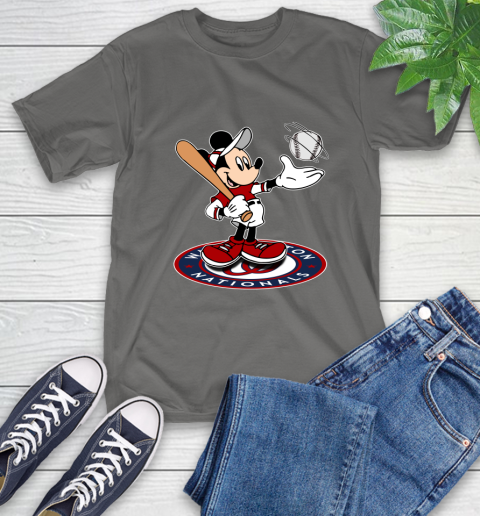 MLB Baseball Washington Nationals Cheerful Mickey Disney Shirt T-Shirt 10