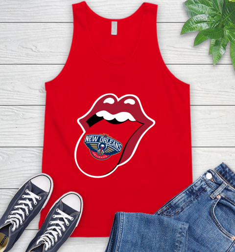 New Orleans Pelicans NBA Basketball Lips I Root For My Team Adoring Fan 75