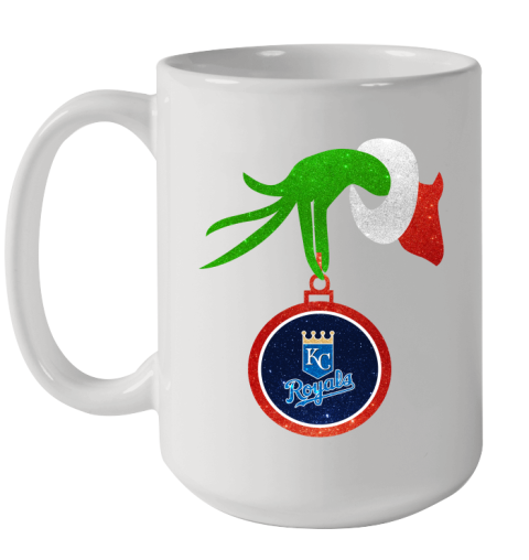 Kansas City Royals Grinch Merry Christmas MLB Baseball Ceramic Mug 15oz