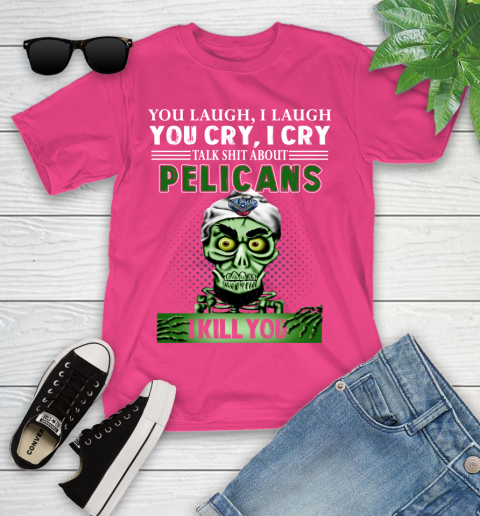 NBA Talk Shit About New Orleans Pelicans I Kill You Achmed The Dead Terrorist Jeffrey Dunham Basketball Youth T-Shirt 11