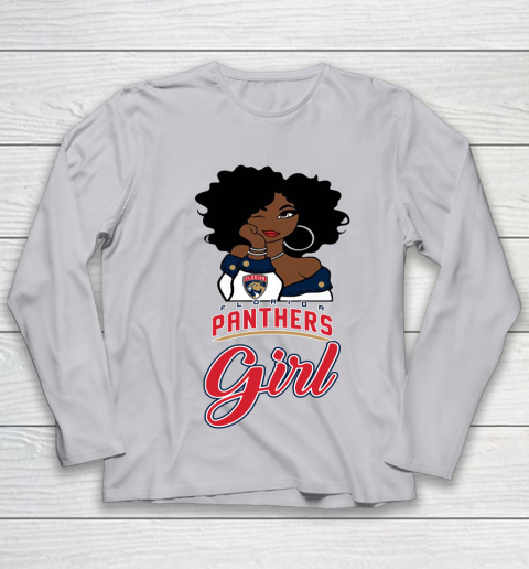 Florida Panthers Girl NHL Youth Long Sleeve 5