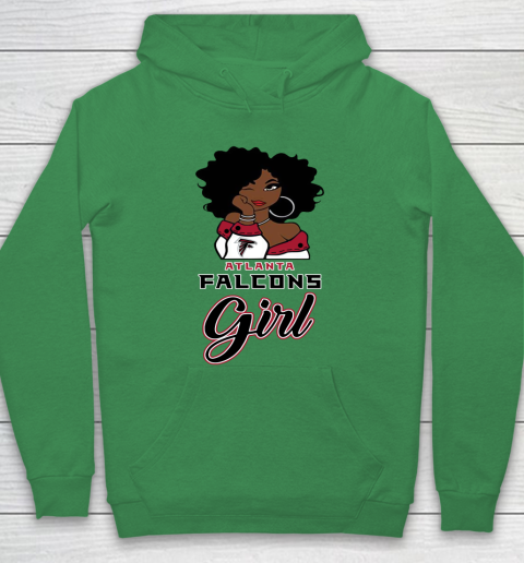 Atlanta Falcons Girl NFL Hoodie 8
