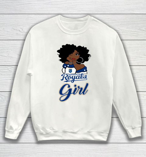 Kansas City Royalss Girl MLB Sweatshirt 2