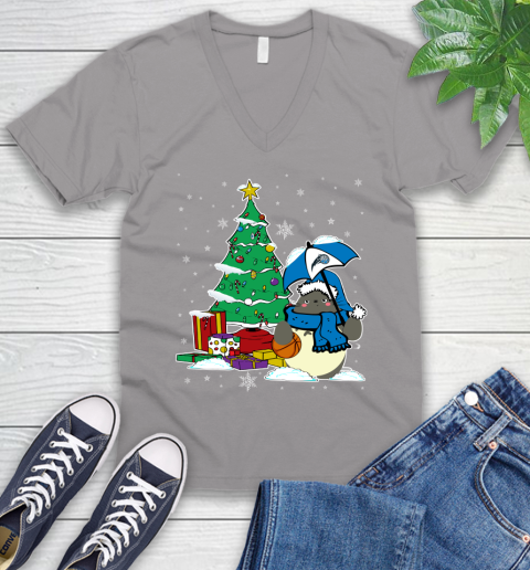 Orlando Magic NBA Basketball Cute Tonari No Totoro Christmas Sports V-Neck T-Shirt 3