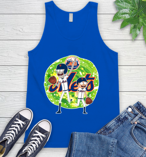 MLB New York Mets Rick And Morty Baseball Sports Tank Top 5