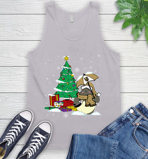 Vegas Golden Knights NHL Hockey Cute Tonari No Totoro Christmas Sports Tank Top 3