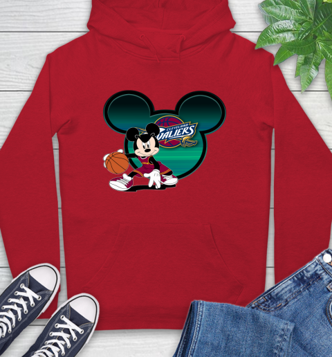 NBA Cleveland Cavaliers Mickey Mouse Disney Basketball Hoodie 10