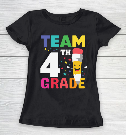 Back To School Shirt Team 4th grade Women's T-Shirt