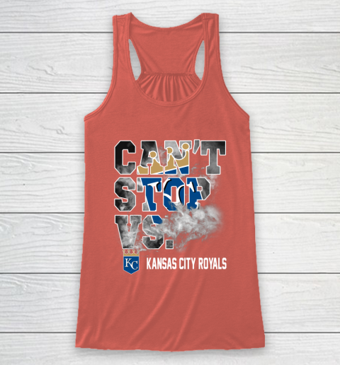 MLB Kansas City Royals Baseball Can't Stop Vs Kansas City Royals Racerback Tank 3