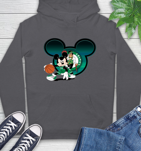 NBA Boston Celtics Mickey Mouse Disney Basketball Hoodie 7