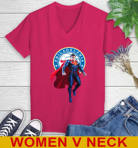 NBA Awesome Superman Basketball Sports Philadelphia 76ers 86