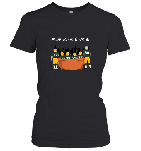 The Green Bay Packers Together F.R.I.E.N.D.S NFL Women's T-Shirt