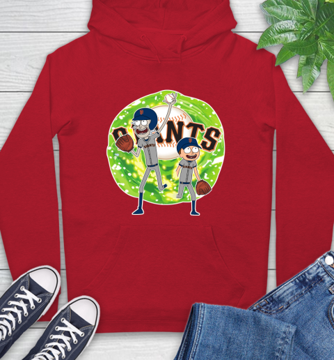 MLB San Francisco Giants Rick And Morty Baseball Sports Hoodie 10