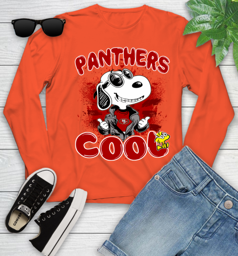 NFL Football San Francisco 49ers Cool Snoopy Shirt Youth Long Sleeve 3