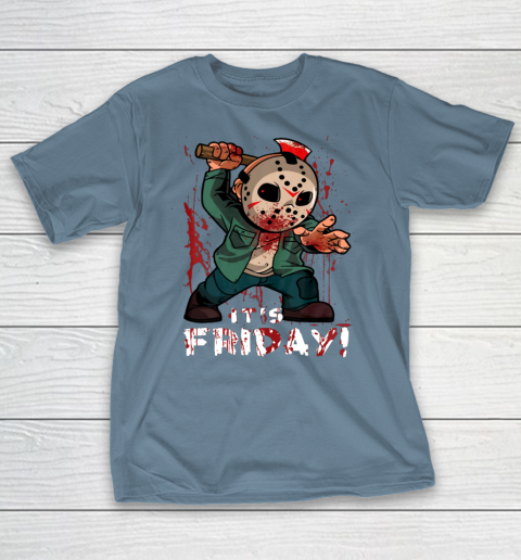 Horror Movie Friday 13 Halloween Mens T Shirt Funny Cotton Tee For