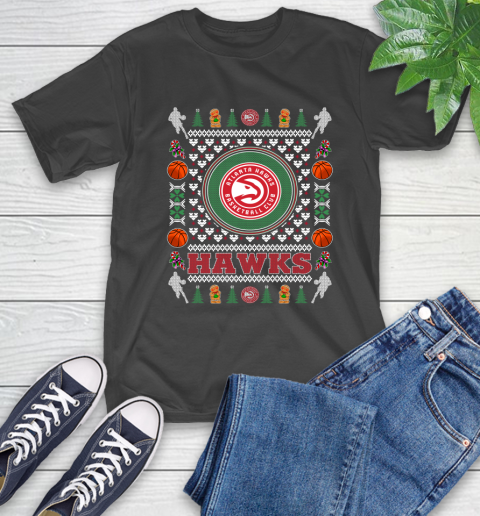 Atlanta Hawks Merry Christmas NBA Basketball Loyal Fan Ugly Shirt