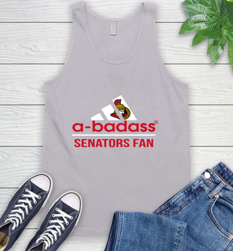 NHL A Badass Ottawa Senators Fan Adidas Hockey Sports Tank Top 3