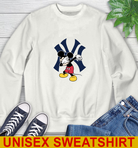 New York Yankees MLB Baseball Dabbing Mickey Disney Sports Sweatshirt