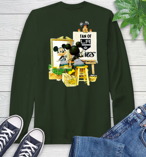 NHL Hockey Los Angeles Kings Mickey Drawing Shirt 59