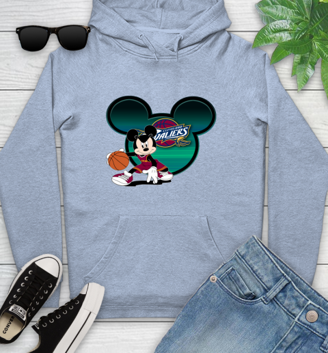 NBA Cleveland Cavaliers Mickey Mouse Disney Basketball Youth Hoodie 11 NBA Cleveland Cavaliers Mickey Mouse Disney Basketball Youth Hoodie - Image 11